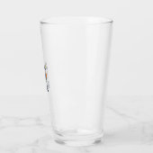 Jesus Pickleball Der, der Serviert T-Shirt Glas (Links)
