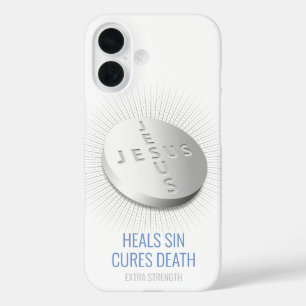 Jesus Pill - Der Christliche Gott des Glaubens, de iPhone 16 Hülle