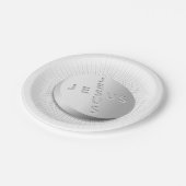 Jesus Pill - Der Glaube beten Hoffnung Gott Christ Pappteller (Schrägansicht)