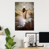 Jesus-Plakat Poster (Heimbüro)