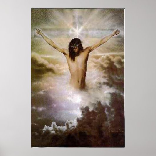 Jesus-Plakat Poster (Vorne)
