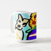 Jesus-Plan Kaffeetasse (Vorderseite Links)