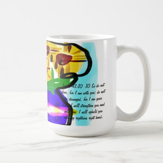Jesus-Plan Kaffeetasse (Rechts)