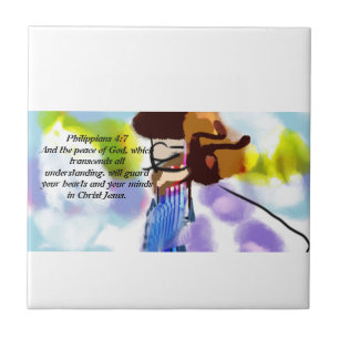 Jesus-Plan Liebe Fliese