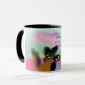 Jesus Plan Liebe Tasse (Vorderseite Links)