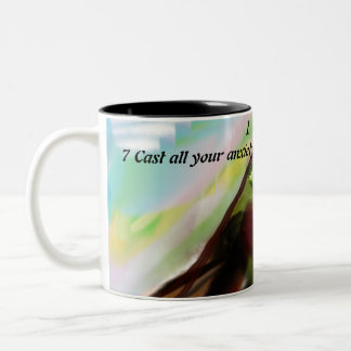 Jesus-Plan Zweifarbige Tasse