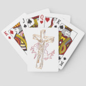 Jesus Playing Cards Spielkarten (Rückseite)