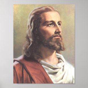 Jesus-Porträt Poster