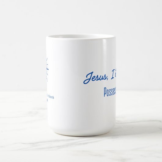 Jesus, Possess Me Mug Kaffeetasse (Mittel)