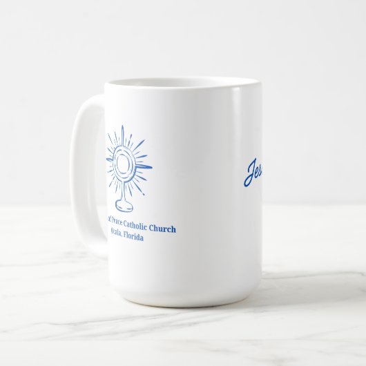 Jesus, Possess Me Mug Kaffeetasse (Vorderseite Links)