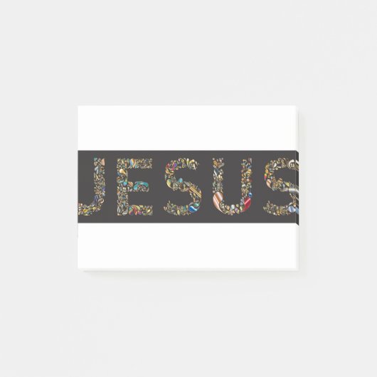 Jesus Post-it Klebezettel (Vorderseite)