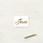 JESUS POST-IT KLEBEZETTEL (Auf Schreibtisch)