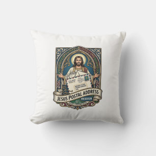 Jesus Postanschrift Himmel Jesus Postanschrift H Kissen