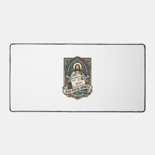 Jesus Postanschrift Himmel Jesus Postanschrift H Schreibtischunterlage