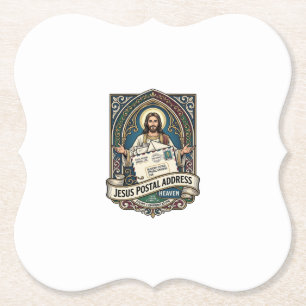 Jesus Postanschrift Himmel Jesus Postanschrift H Untersetzer