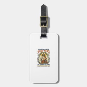 Jesus Postbote Lieferung Shirt Glaube Basiertes De Gepäckanhänger