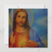 Jesus Postcard Feiertagskarte (Vorderseite)