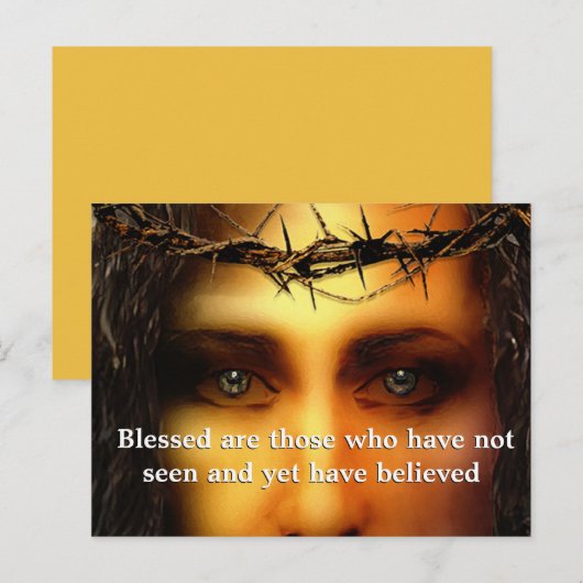 Jesus Postcard Postkarte (Vorne/Hinten)