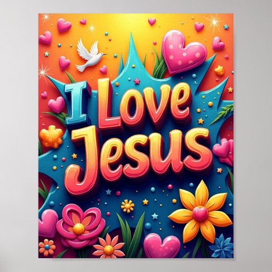 Jesus Poster (Vorne)