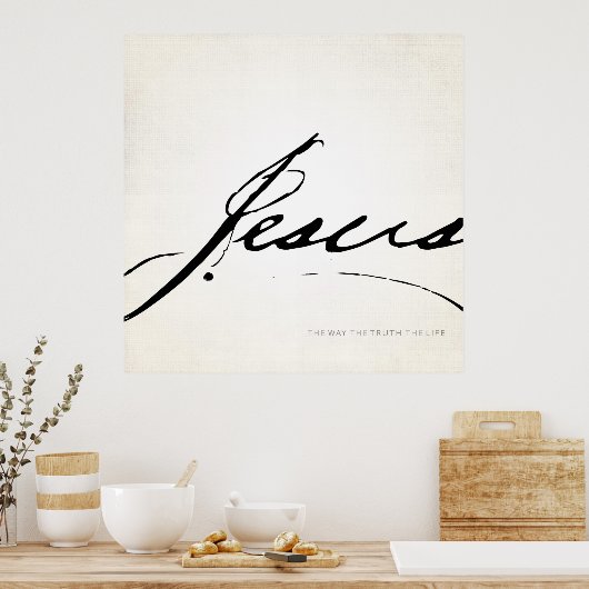 Jesus Poster (Küche)
