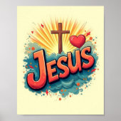 Jesus Poster (Vorne)