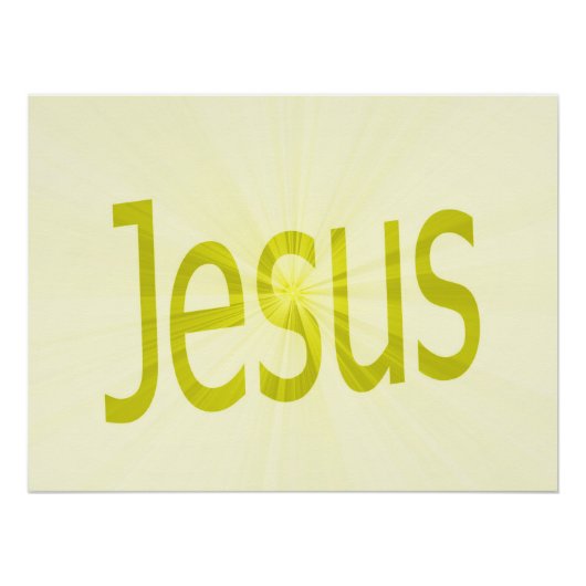 Jesus Poster (Vorderseite)