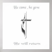 Jesus Poster (Vorne)