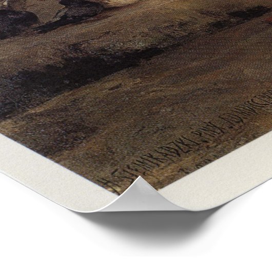 Jesus Posterdrucke Poster (Ecke)