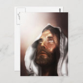 Jesus Postkarte (Vorne/Hinten)