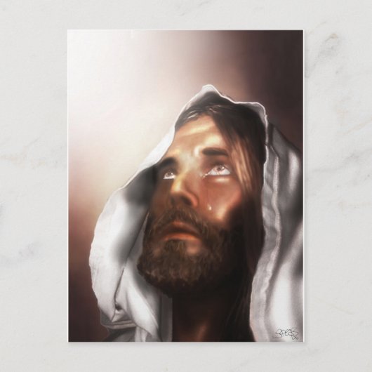 Jesus Postkarte (Vorderseite)