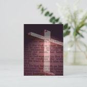Jesus Postkarte (Stehend Vorderseite)