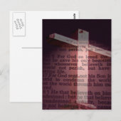 Jesus Postkarte (Vorne/Hinten)