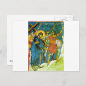 Jesus Postkarte (Vorne/Hinten)