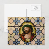 Jesus Postkarte (Vorne/Hinten)