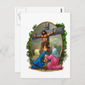 Jesus Postkarte (Vorne/Hinten)