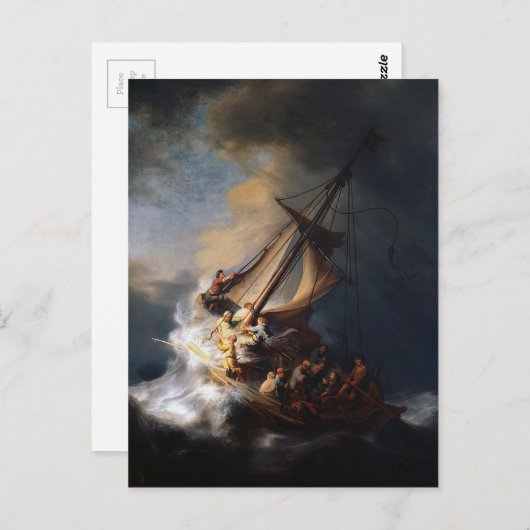 Jesus Postkarte (Vorne/Hinten)