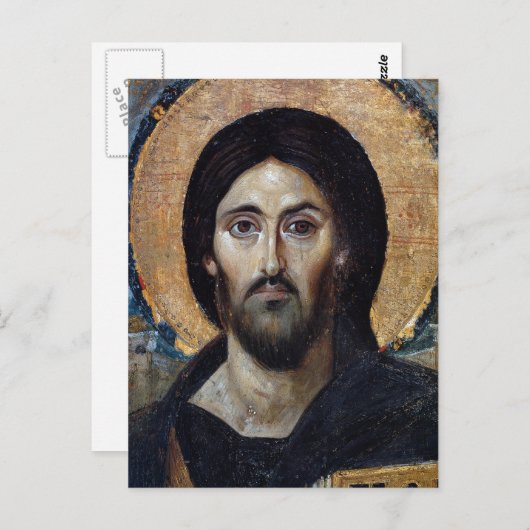 Jesus Postkarte (Vorne/Hinten)
