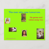 Jesus Postkarte (Vorderseite)