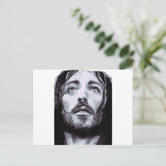 Jesus Postkarte (Stehend Vorderseite)