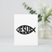 Jesus Postkarte (Stehend Vorderseite)