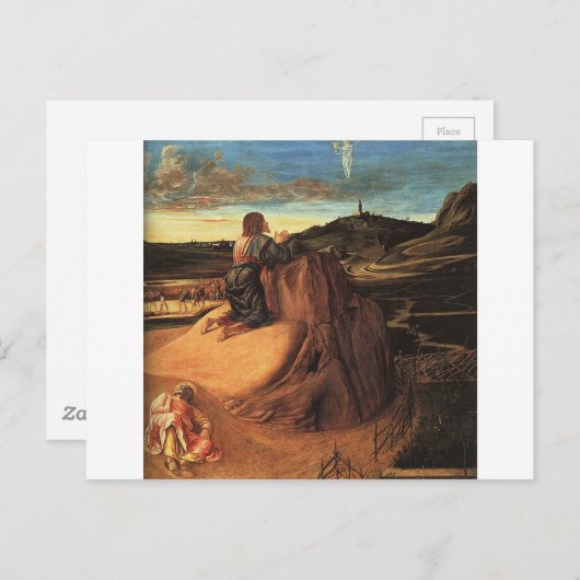 Jesus Postkarte (Vorne/Hinten)