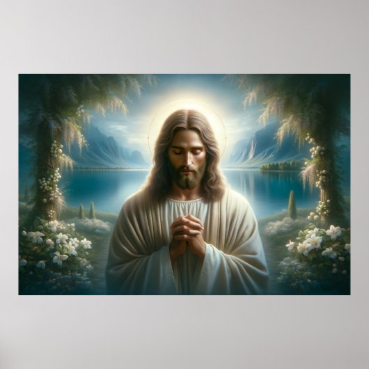 Jesus Prachen Poster (Vorne)