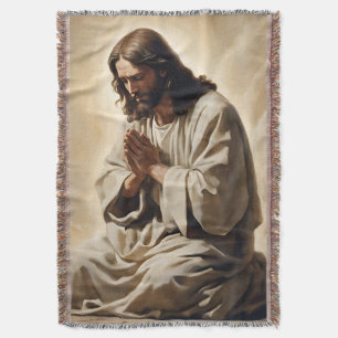 Jesus Prahlt Throw Blanket Decke
