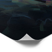 Jesus Praing Art Poster (Ecke)