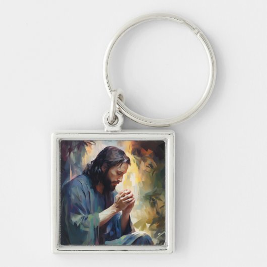Jesus Praing Schlüsselanhänger (Vorne)