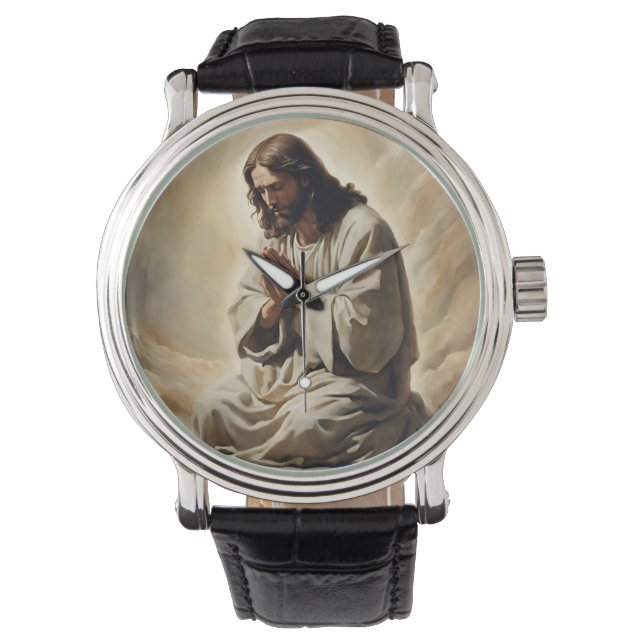 Jesus Praing Watch Armbanduhr (Vorderseite)
