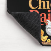 Jesus Praising & Chicken Raising Funny Faith F Mousepad (Ecke)