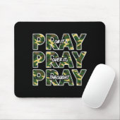 Jesus Pray On It Pray Over It Pray Throught Camo F Mousepad (Mit Mouse)