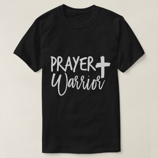 Jesus Prayer Warrior T-Shirt (Design vorne)