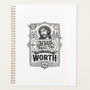 Jesus-Preisschild Wert Jesus-Preisschild Wert Chri Planer